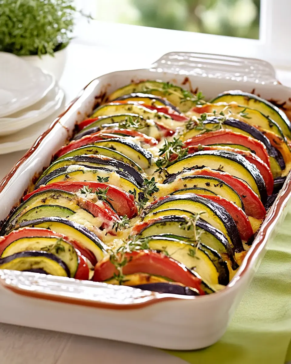 Provenzalischer Gemüseauflauf: A Cozy, Flavorful Delight