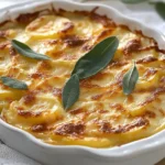 Kartoffelgratin mit Parmesan und Salbei First Image First Image