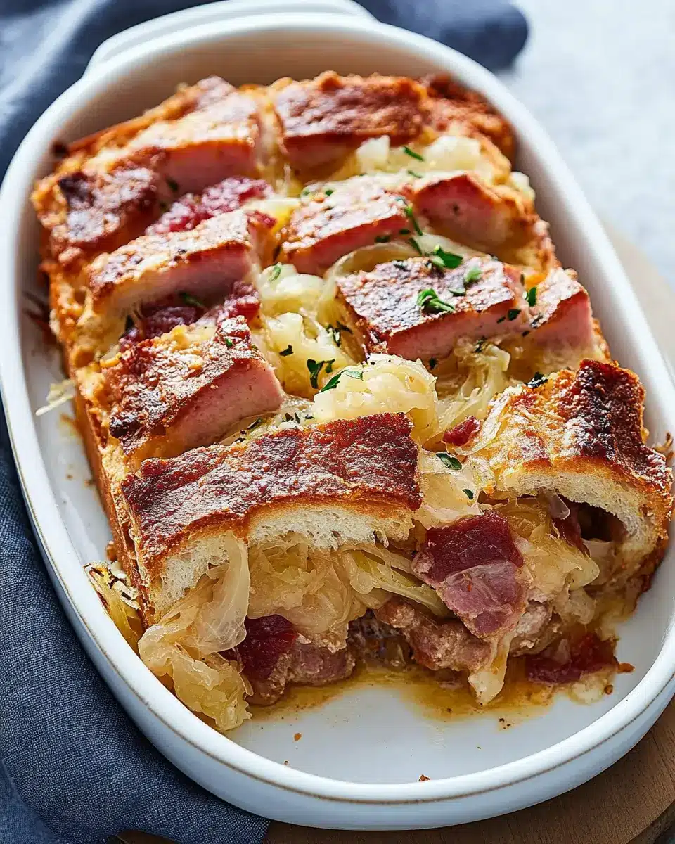 Brotauflauf mit Sauerkraut: The Best Comforting Bake Ever