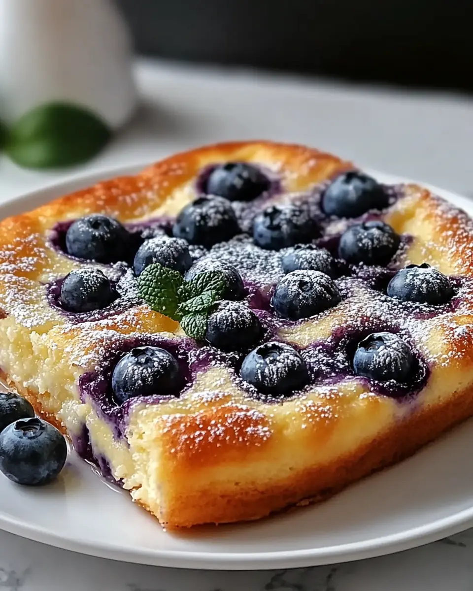 Blaubeer Buttermilch Pfannkuchen Auflauf: Irresistibly Fluffy Brunch Delight