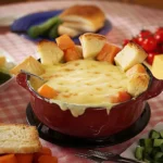 Käsefondue aus dem Ofen First Image First Image