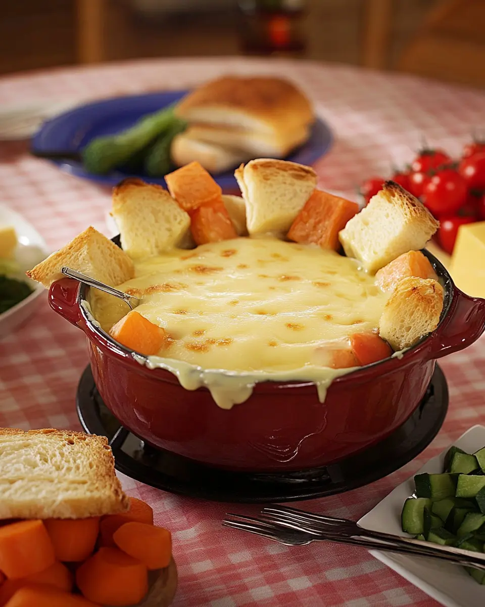 Käsefondue aus dem Ofen First Image First Image
