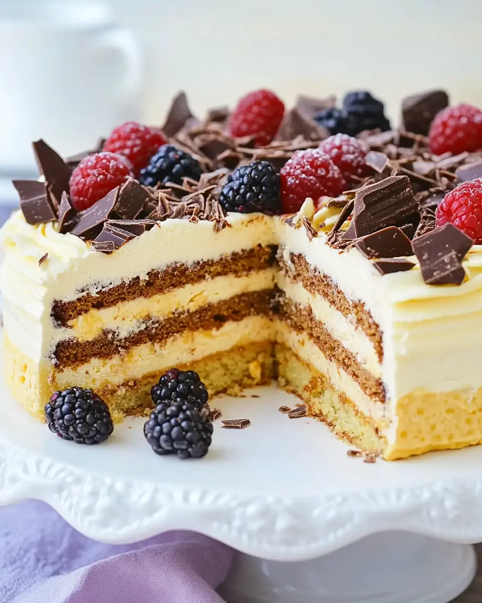 Malakofftorte: Indulgent Layers of Pure Chocolate Bliss