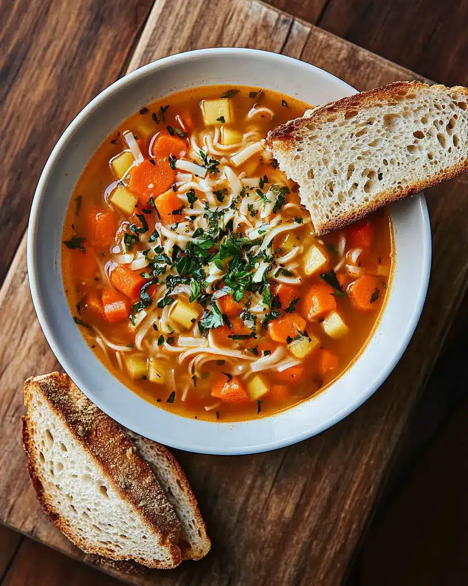 Minestrone mit Möhren: A Cozy Bowl of Comfort and Flavor