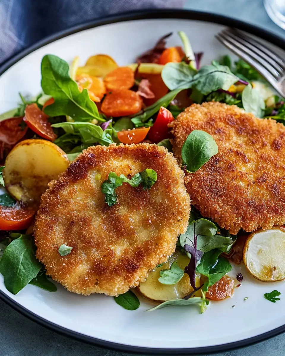 Sellerieschnitzel Magic: Crispy, Flavor-Packed Delight!