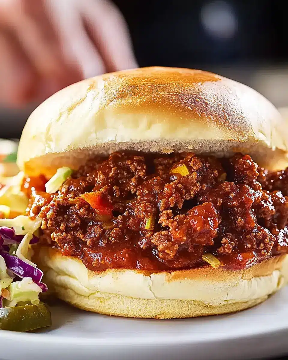 Sloppy Joe Sandwich Bliss: Juicy Comfort Food at Home