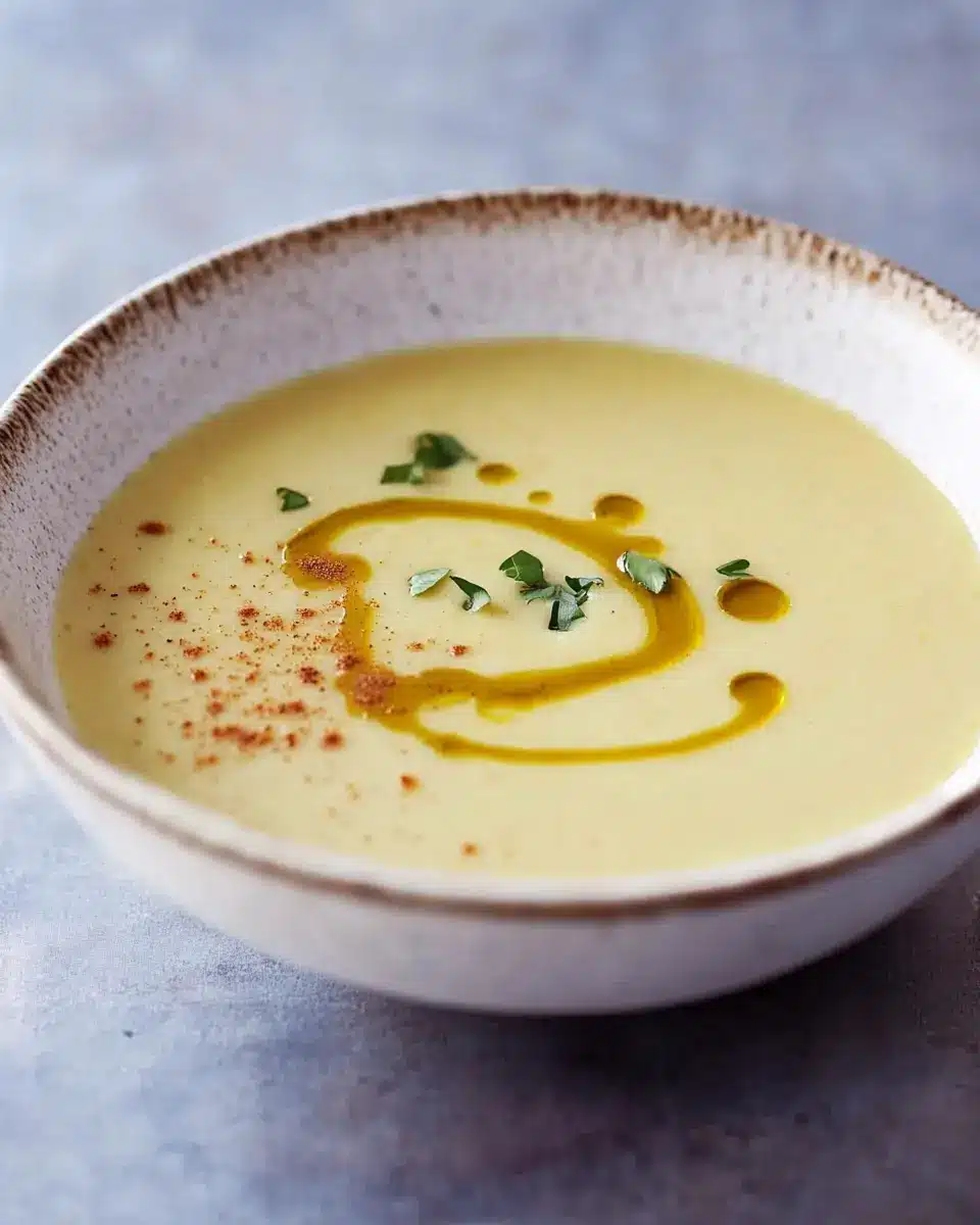 Pastinakensuppe mit Curryöl: Comfort in Every Spoonful