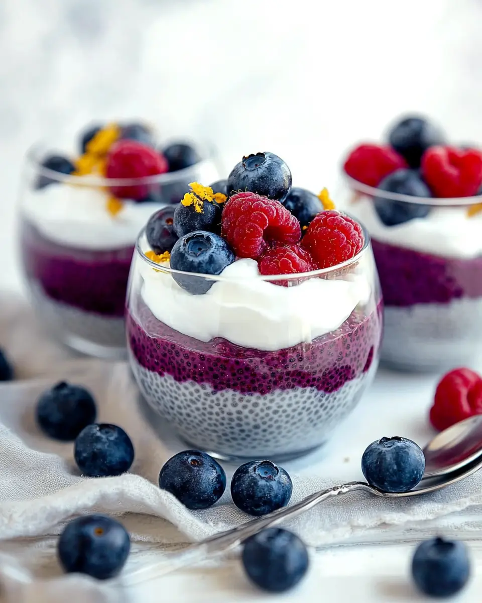 Blaubeer-Chia-Pudding: Your Best Creamy Breakfast Delight