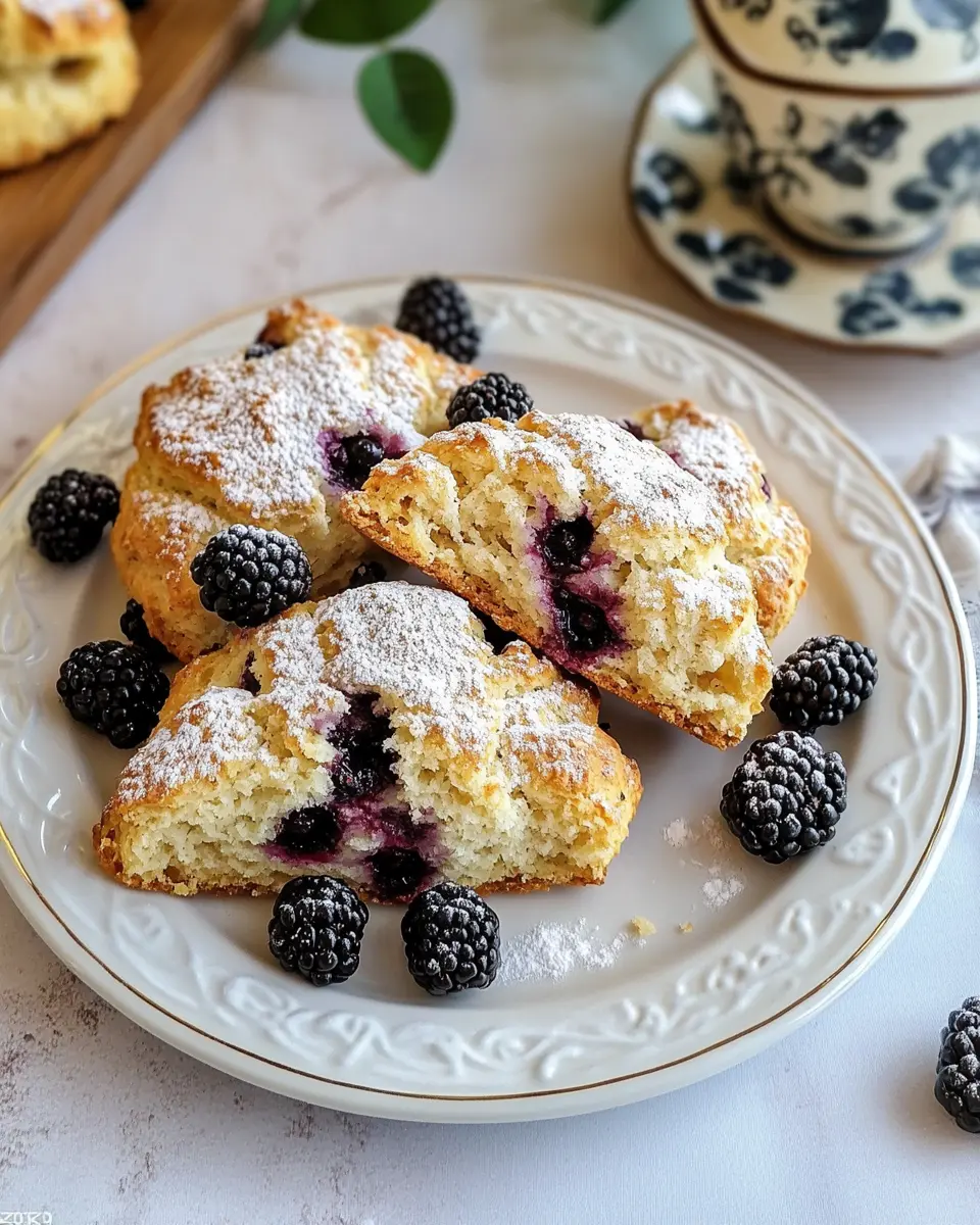 Einfache Brombeeren Scones: Easy, Buttery Delight Awaits!
