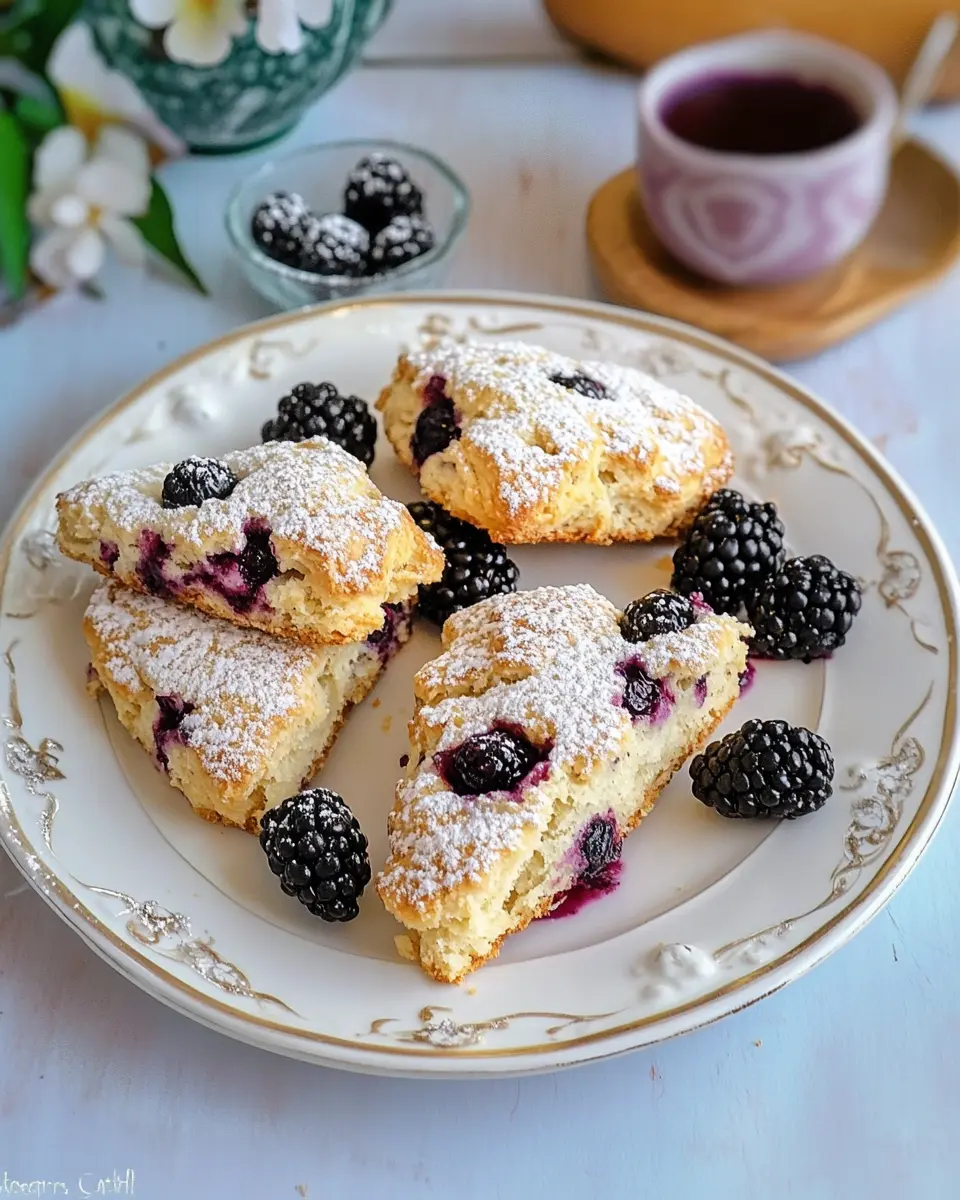 Einfache Brombeeren Scones: Easy, Buttery Delight Awaits!