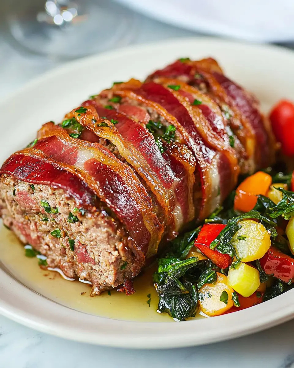 Hackbraten im Speckmantel First Image First Image