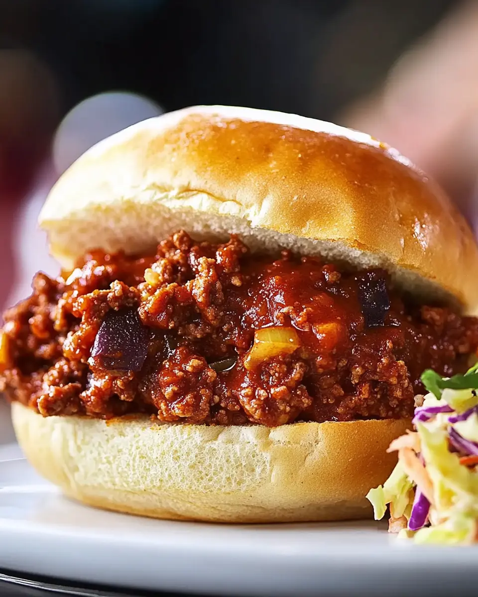 Sloppy Joe Sandwich Bliss: Juicy Comfort Food at Home