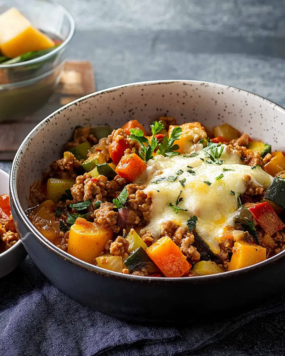 Hack-Käse-Gemüsetopf: Irresistibly Cheesy Comfort Food Delight