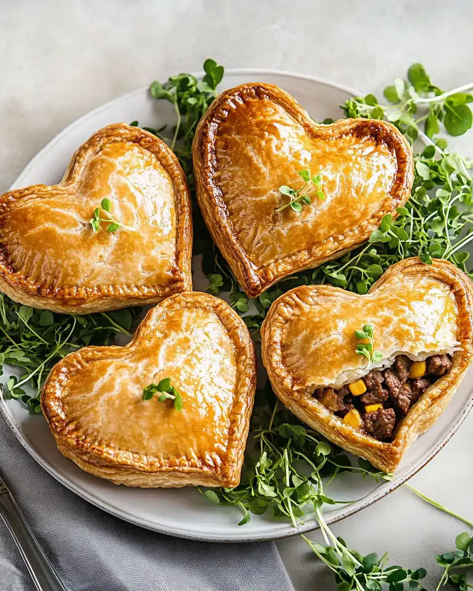 Pie-Herzen mit Rindfleischfüllung: Indulge in Homemade Comfort