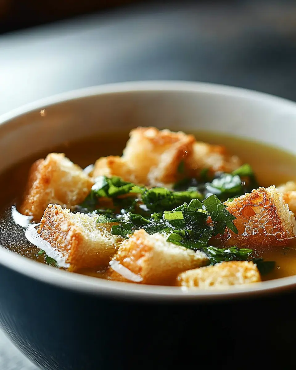 Brotsuppe Rezept wie früher: Herzhaft und Glücklich Genießen