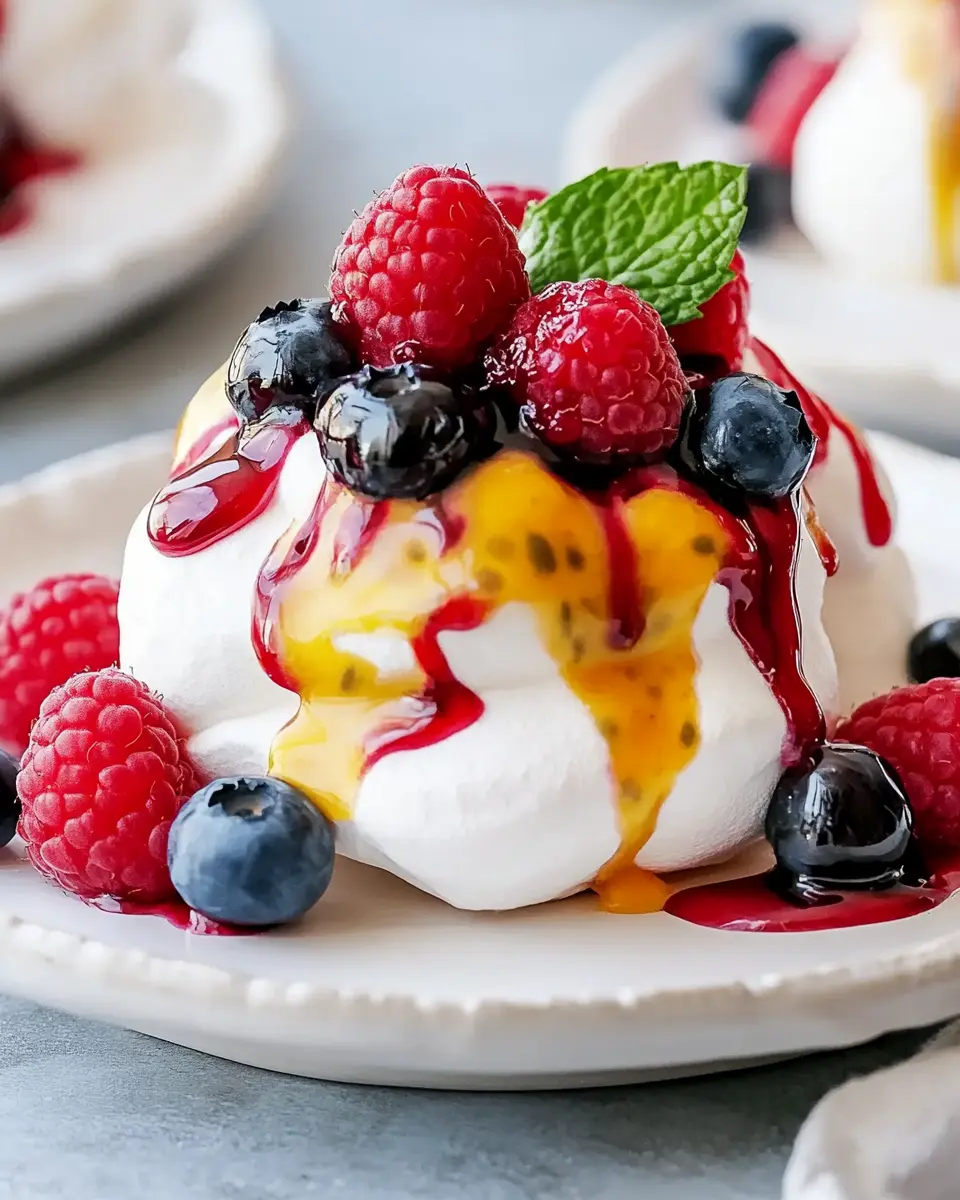 Mini-Pavlova aus dem Airfryer: Delightfully Light & Easy Treats