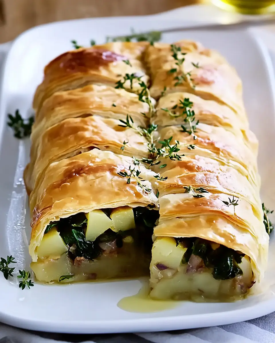Mangold-Kartoffel-Strudel First Image First Image