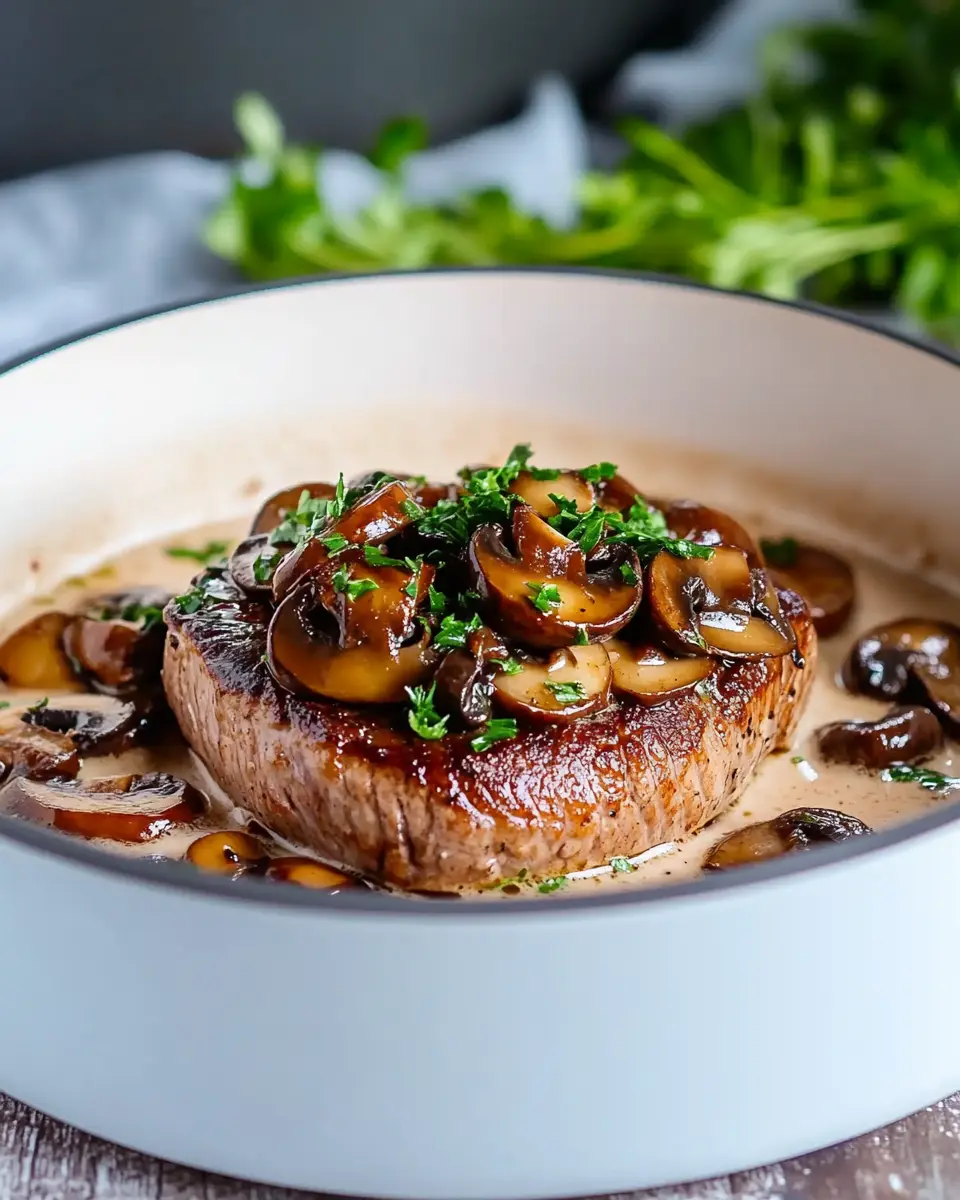 Klassischer Filettopf mit Champignons First Image First Image