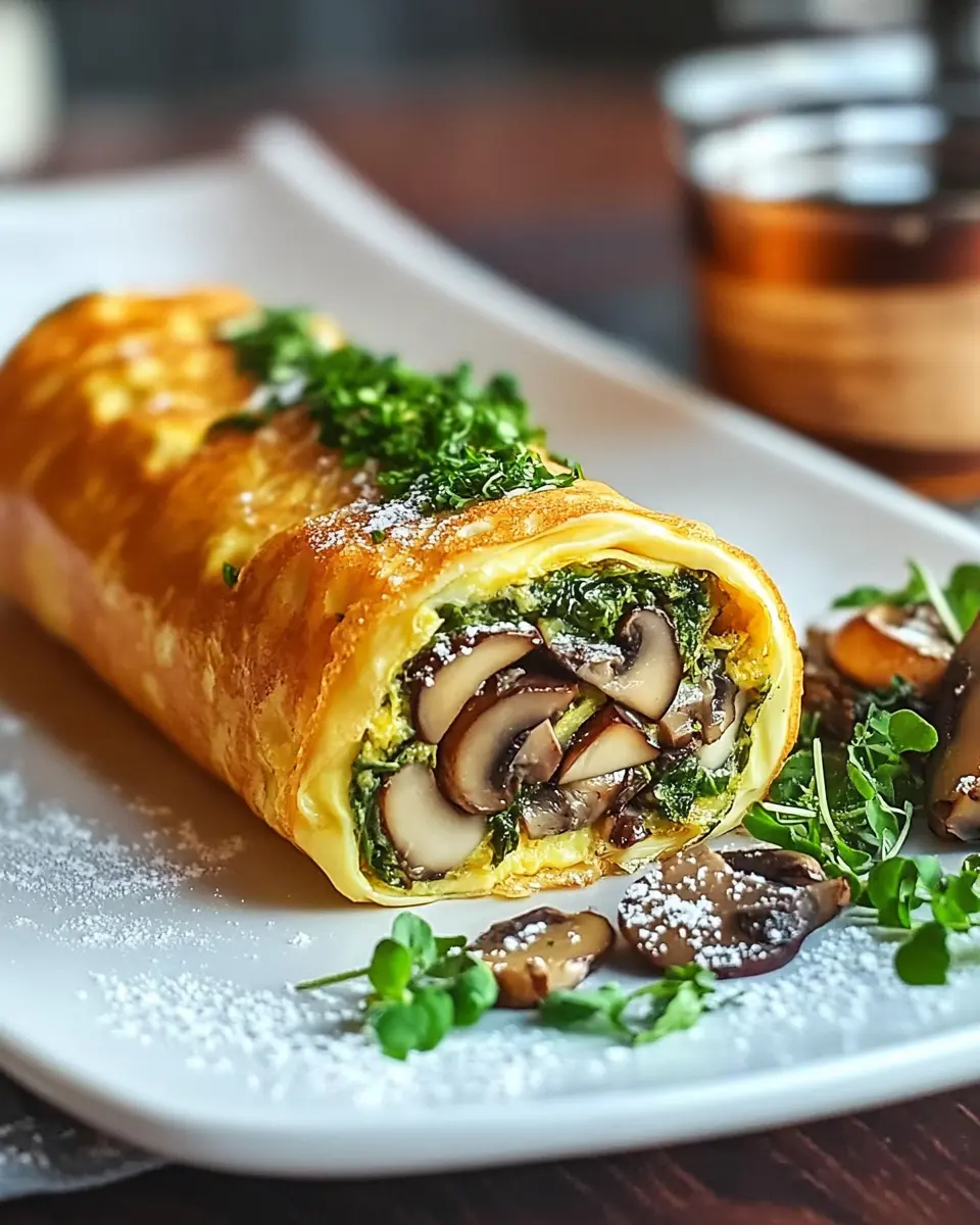 Steinpilz Omelett Rolle: The Best Comfort Food Delight
