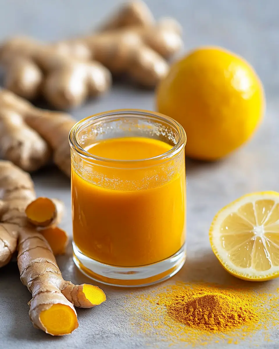 Ingwer-Shot mit Kurkuma: Der beste Booster für dein Immunsystem
