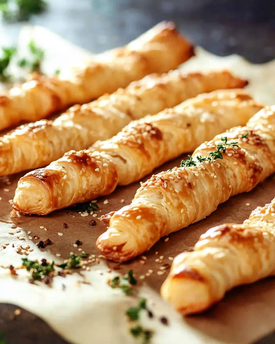 Blätterteigstangen Bliss: Irresistibly Flaky and Flavorful