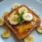 French Toast mit Bananenmus und Honig First Image First Image