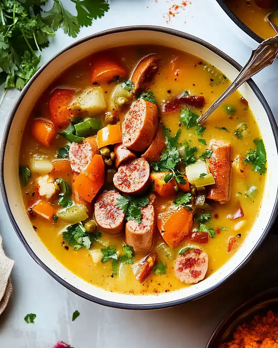 Dänische Hotdog-Suppe First Image First Image