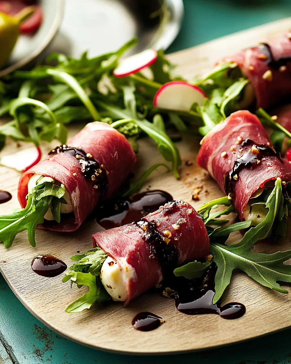 Bresaola-Röllchen