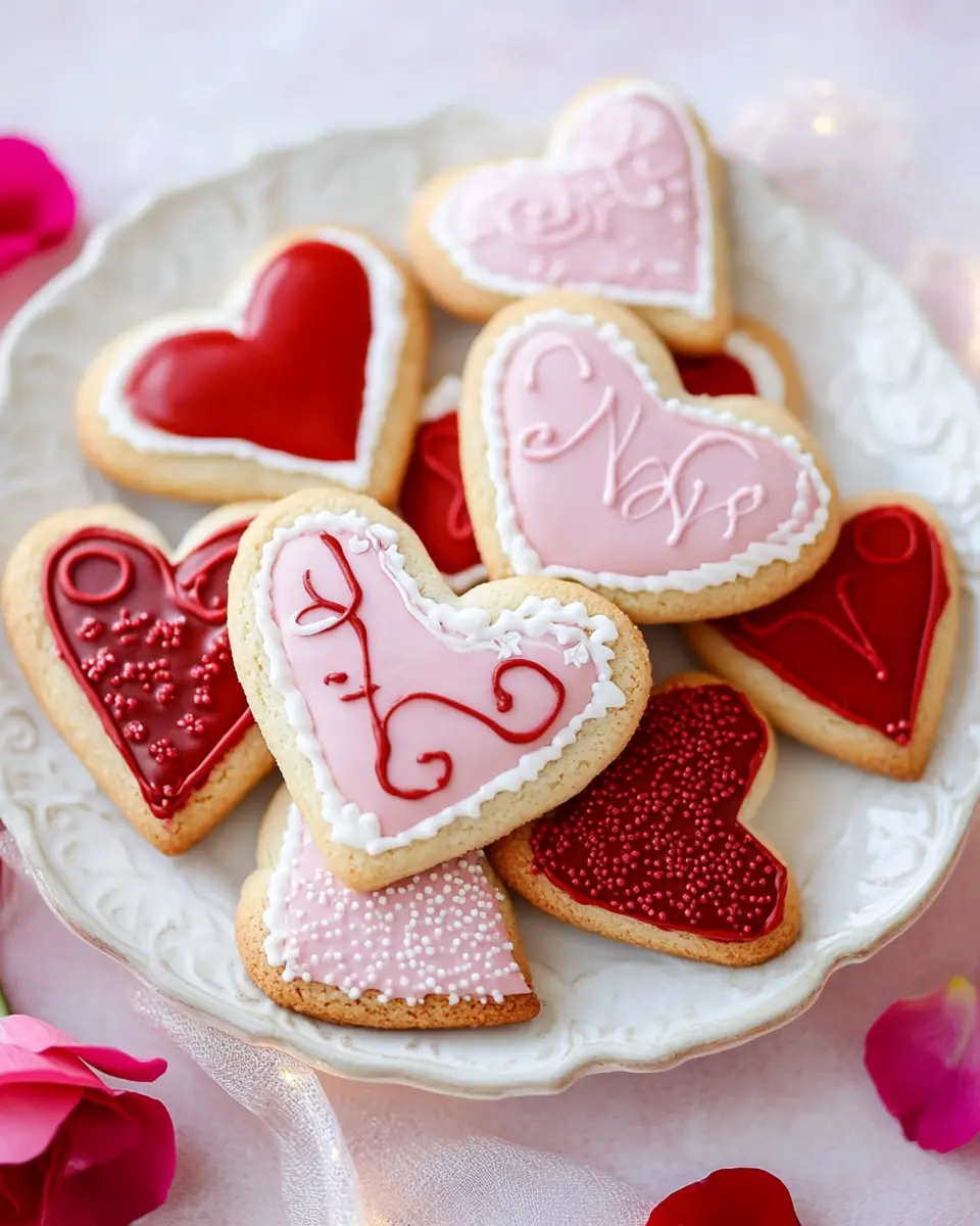 Liebesbrief Kekse zum Valentinstag First Image First Image