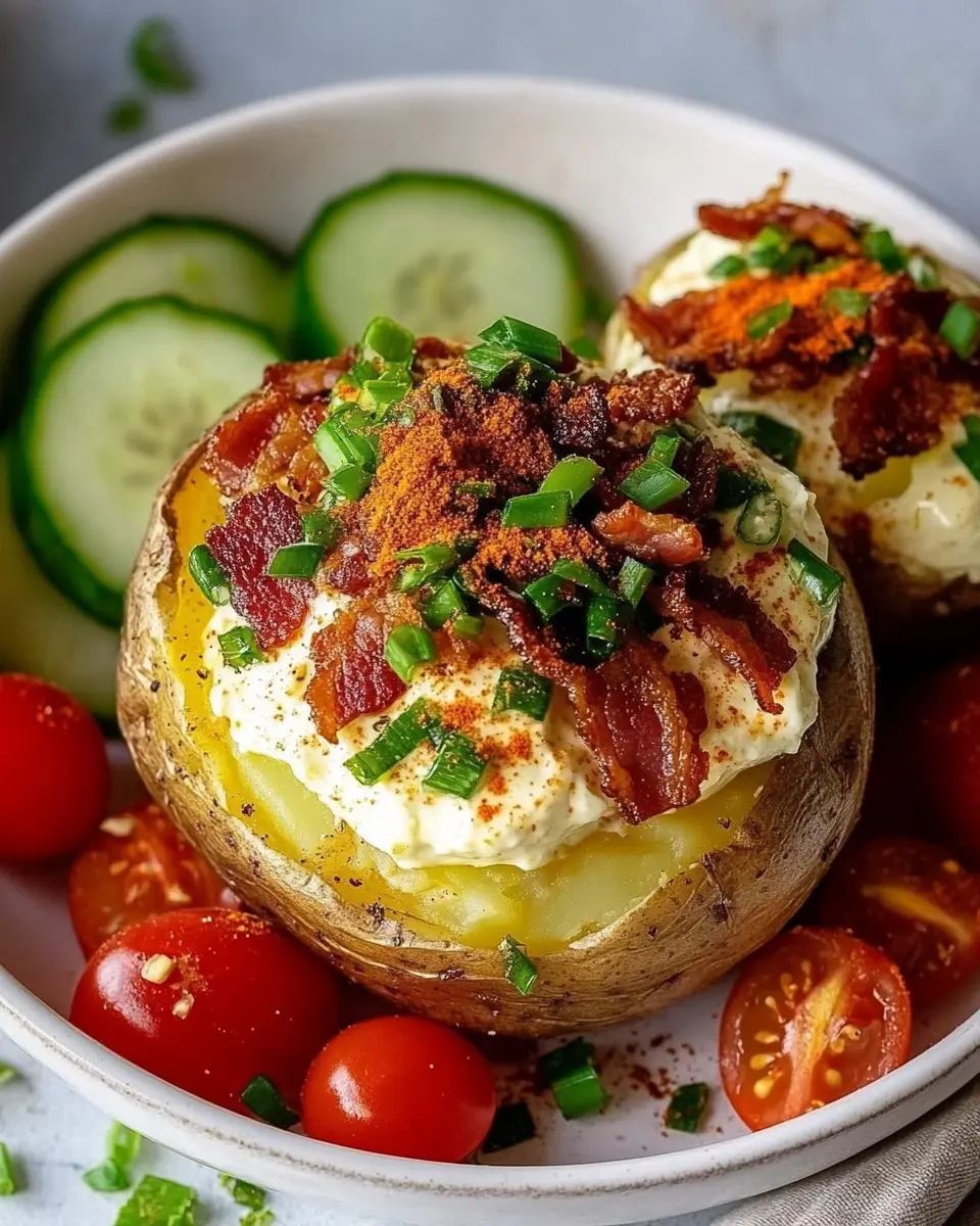 Vegane Kumpir mit Bacon: Irresistibly Savory Comfort Food