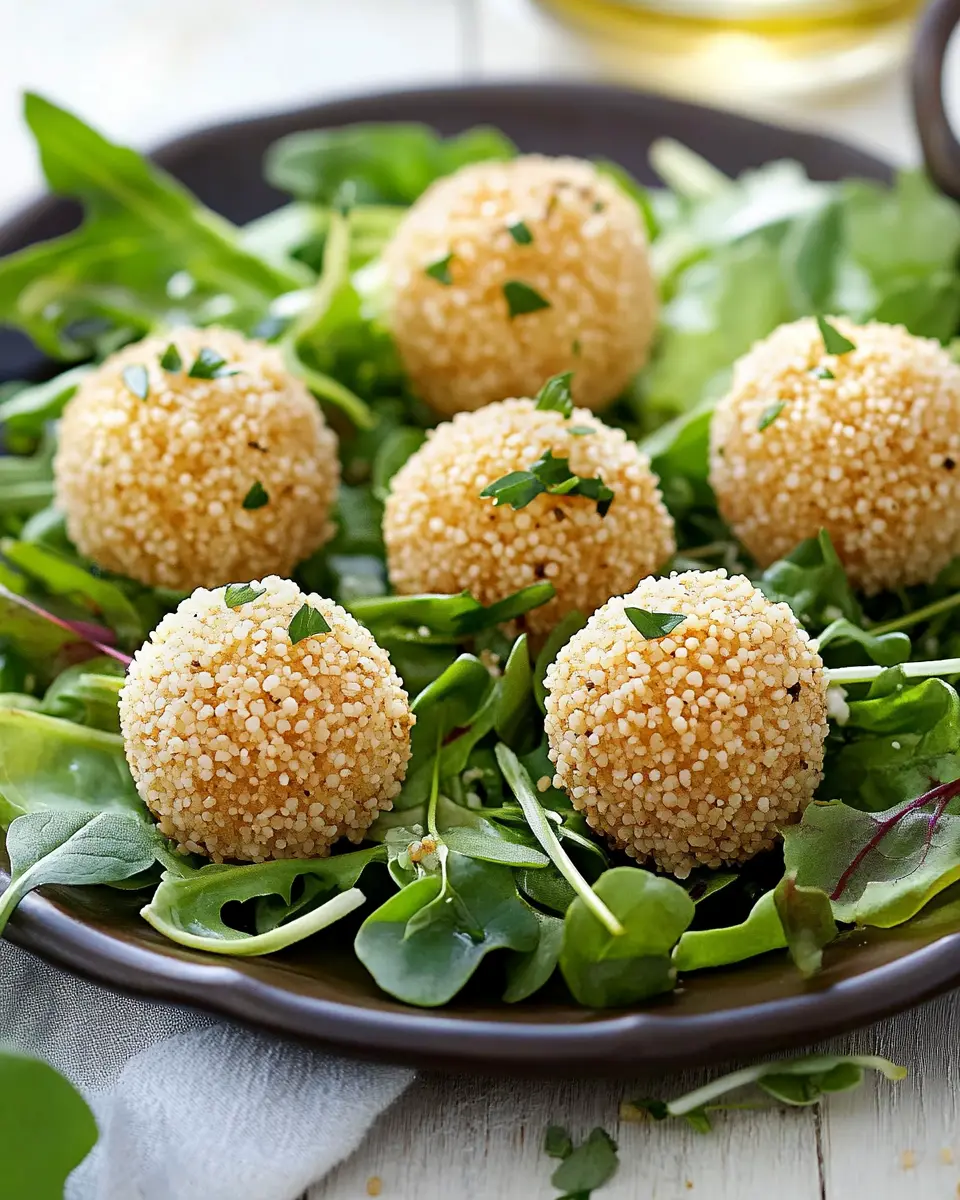 Couscousbällchen mit Feta und Sesam: Irresistibly Fresh Salad Delight