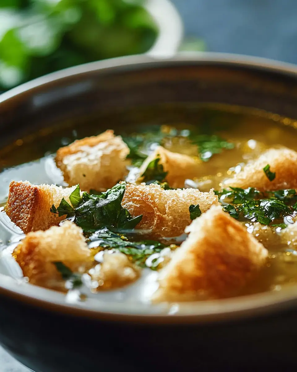 Brotsuppe Rezept wie früher: Herzhaft und Glücklich Genießen