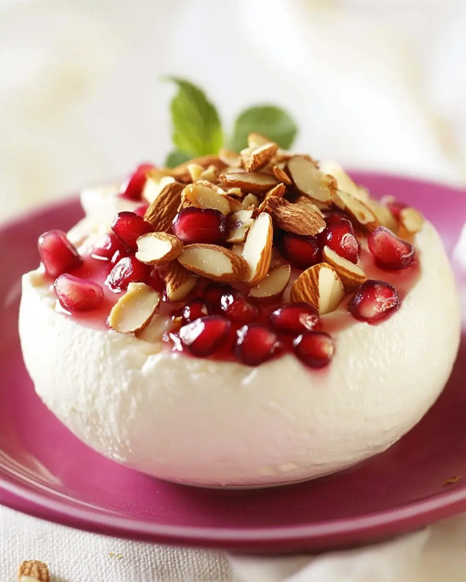 Ricotta mit Granatapfel und Mandeln: Irresistibly Creamy Delight