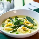 Spargelsuppe mit Tortelloni-Prosa First Image First Image