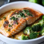 Lachs mit Brokkoli aus dem Ofen First Image First Image
