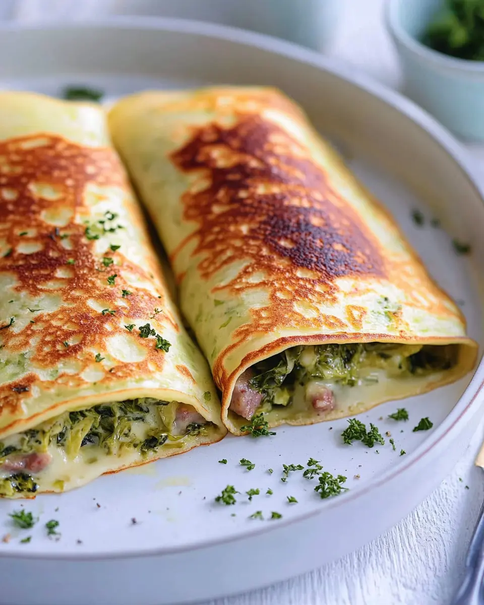 Wirsing-Crespelle mit Lyoner Wurst: Easy Comfort Food Delight