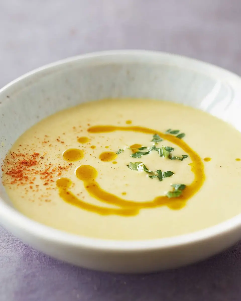 Pastinakensuppe mit Curryöl: Comfort in Every Spoonful
