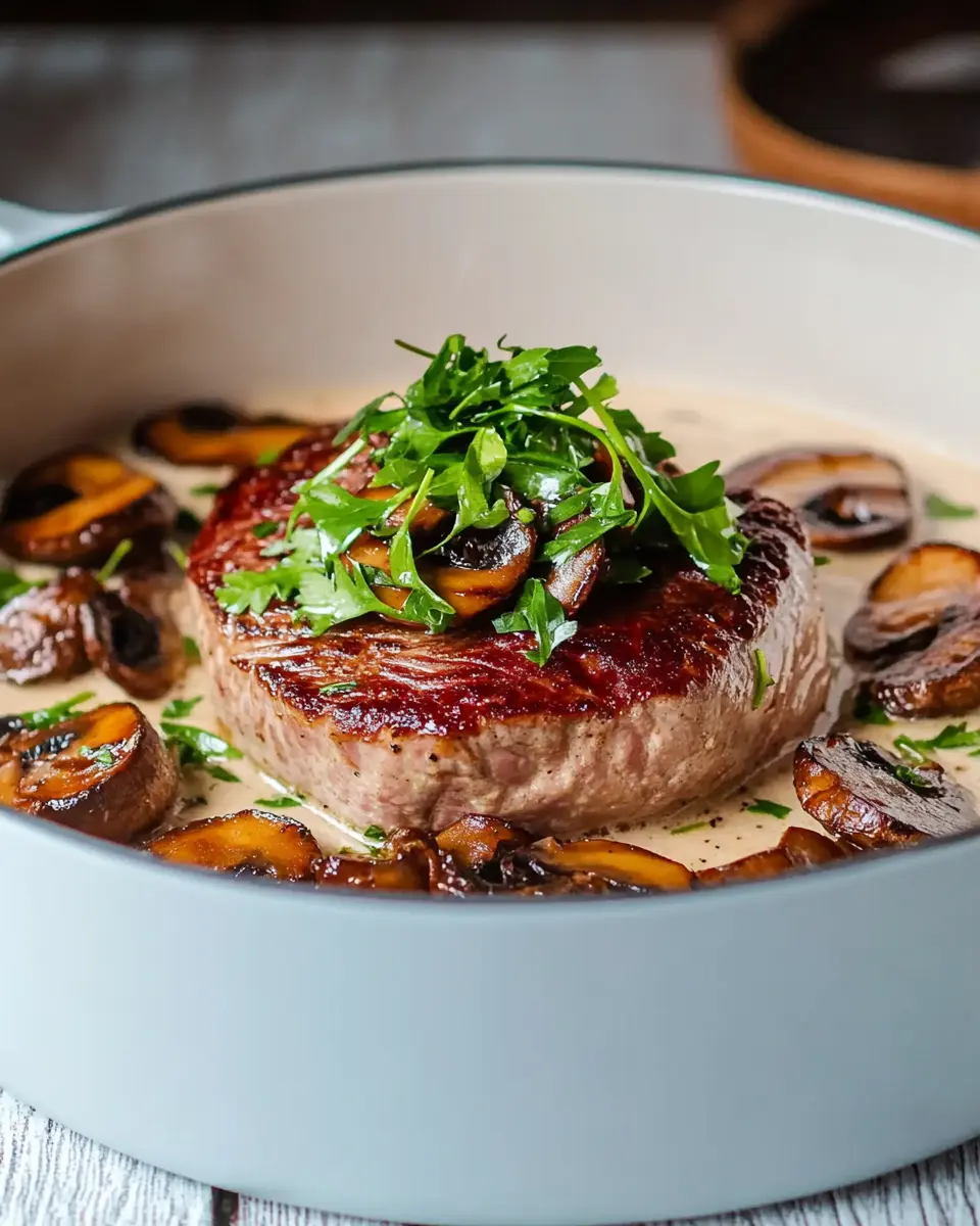 Klassischer Filettopf mit Champignons: Irresistibly Comforting