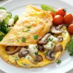 Camembert-Pilz-Omelette First Image First Image