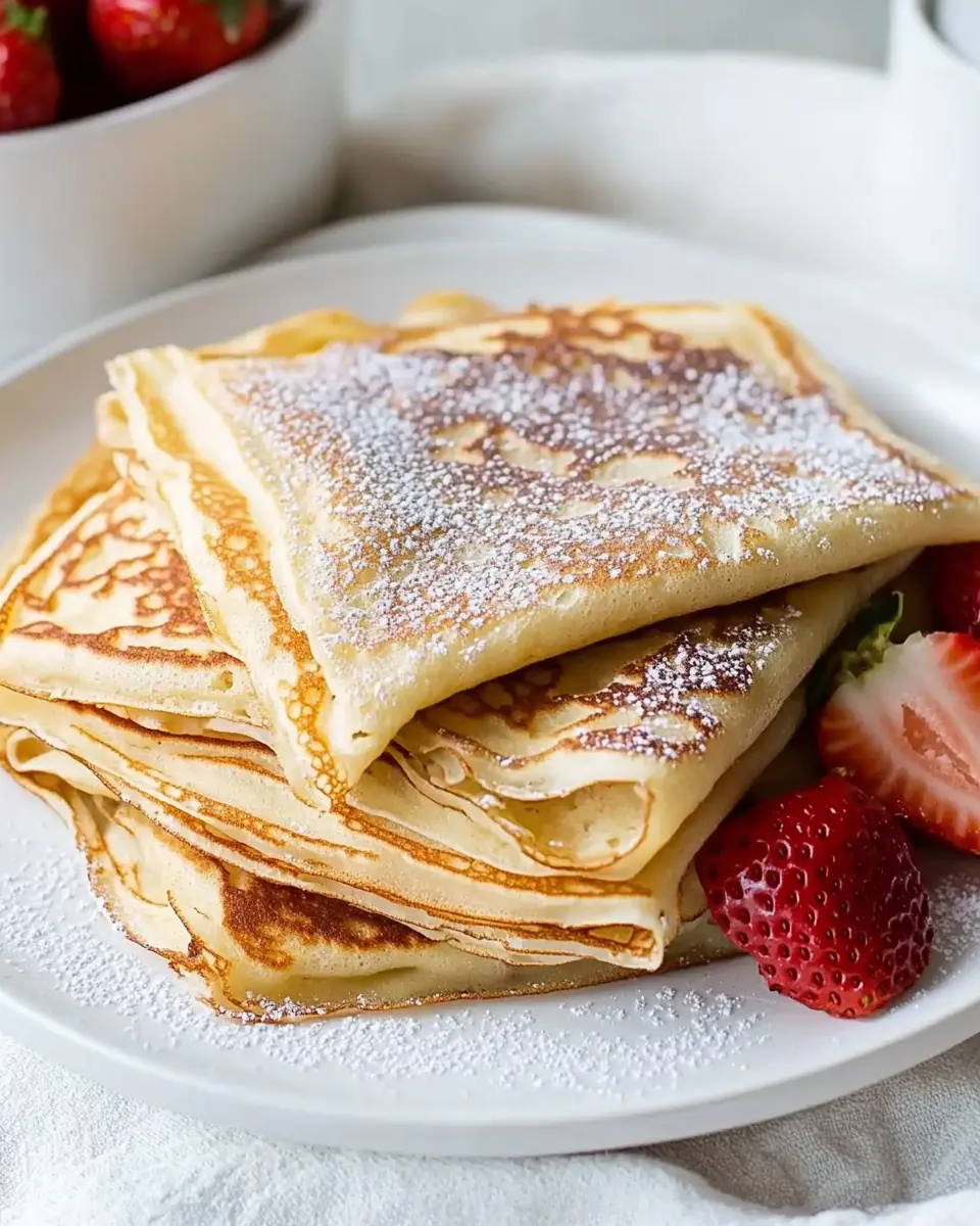 Crêpes Rezept: Der einfache Grundteig für leckere Momente
