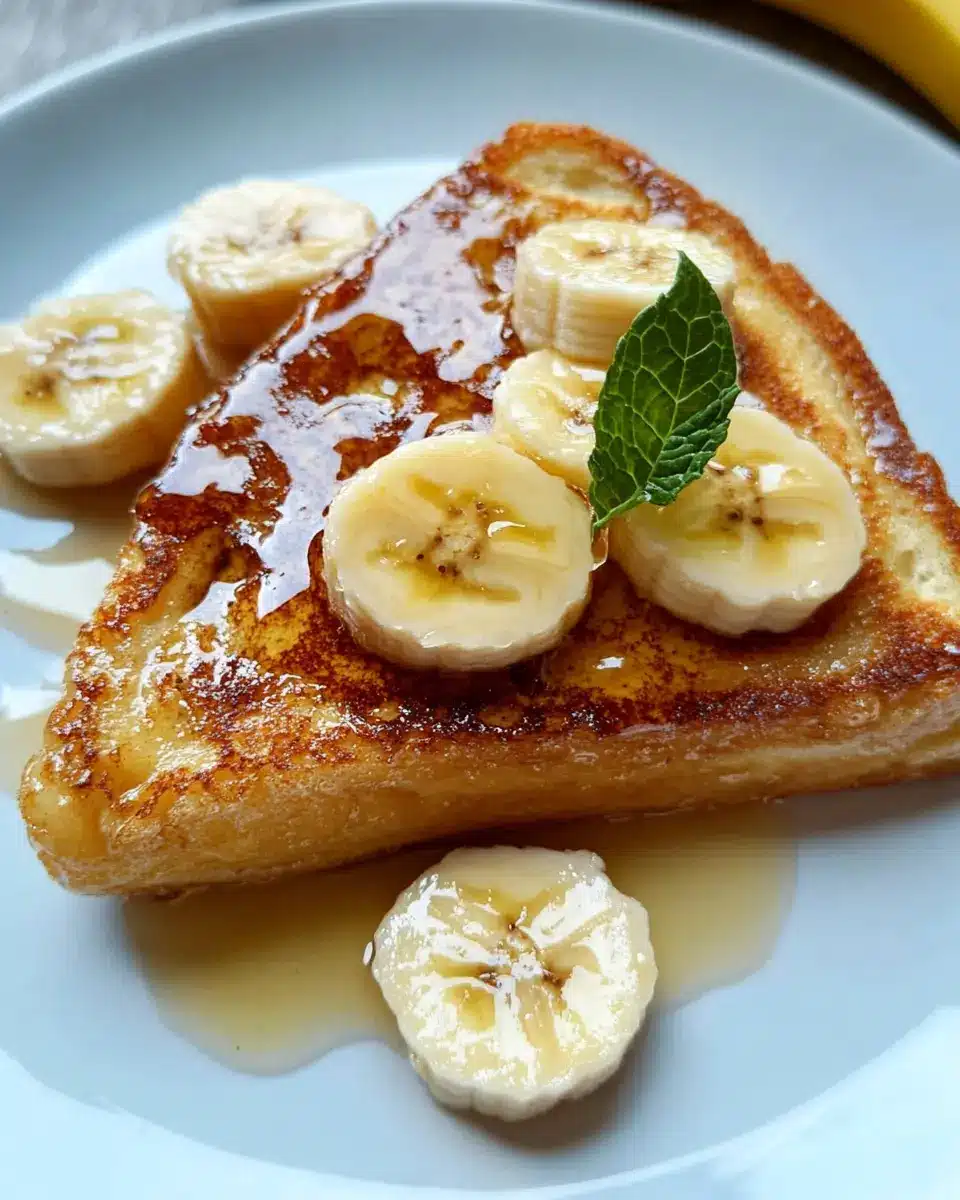 French Toast mit Bananenmus: Irresistibly Sweet & Easy!