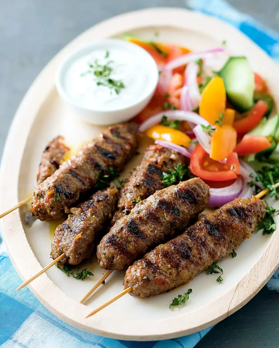 Gegrillte Cevapcici: Juicy Skewers That Steal the Show
