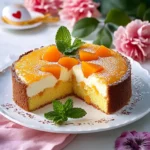 Aprikosen-Eierlikör-Kuchen für Verliebte First Image First Image