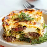 Hirschlasagne mit Wirsing und Taleggio First Image First Image