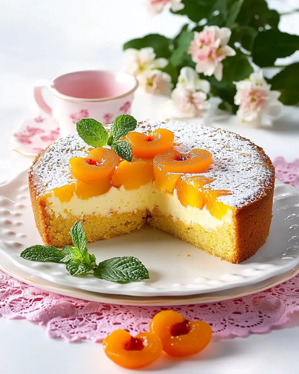 Aprikosen-Eierlikör-Kuchen für Verliebte: Indulgent Delight!