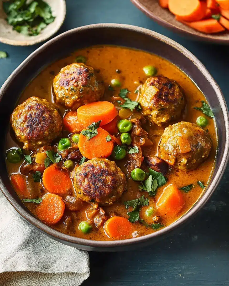 Hackbällchen-Möhren-Curry: Irresistibly Cozy Comfort Food