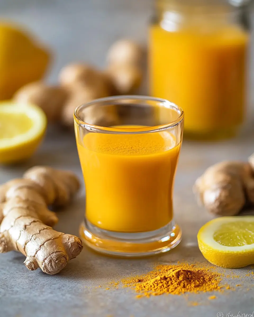 Ingwer-Shot mit Kurkuma: Der beste Booster für dein Immunsystem
