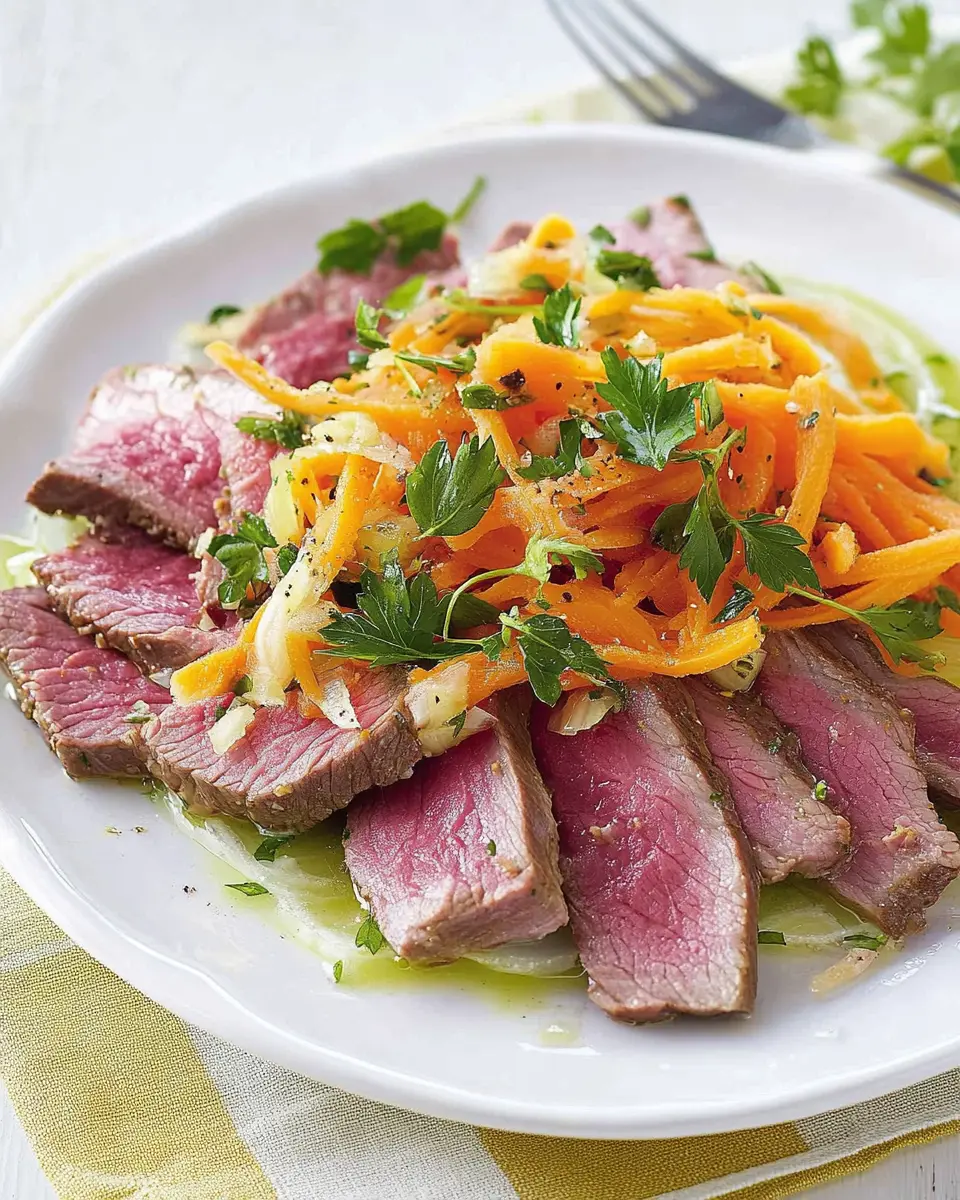 Chicoréesalat mit Roastbeef: The Best Fresh Flavor Combo