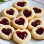 Herz Cookies mit Marmelade First Image First Image