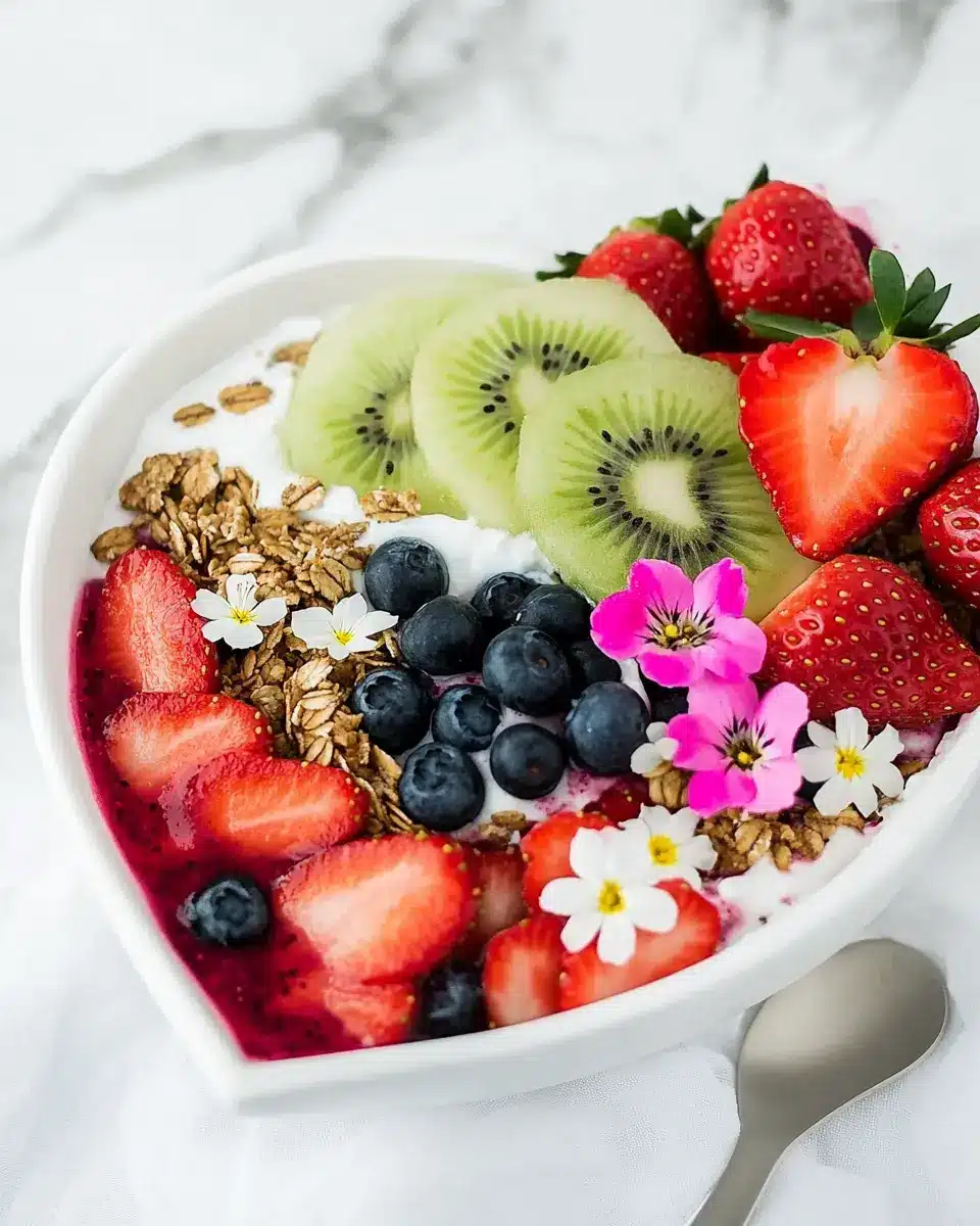 Romantische Frühstücks-Bowl: Indulge in Love Every Morning